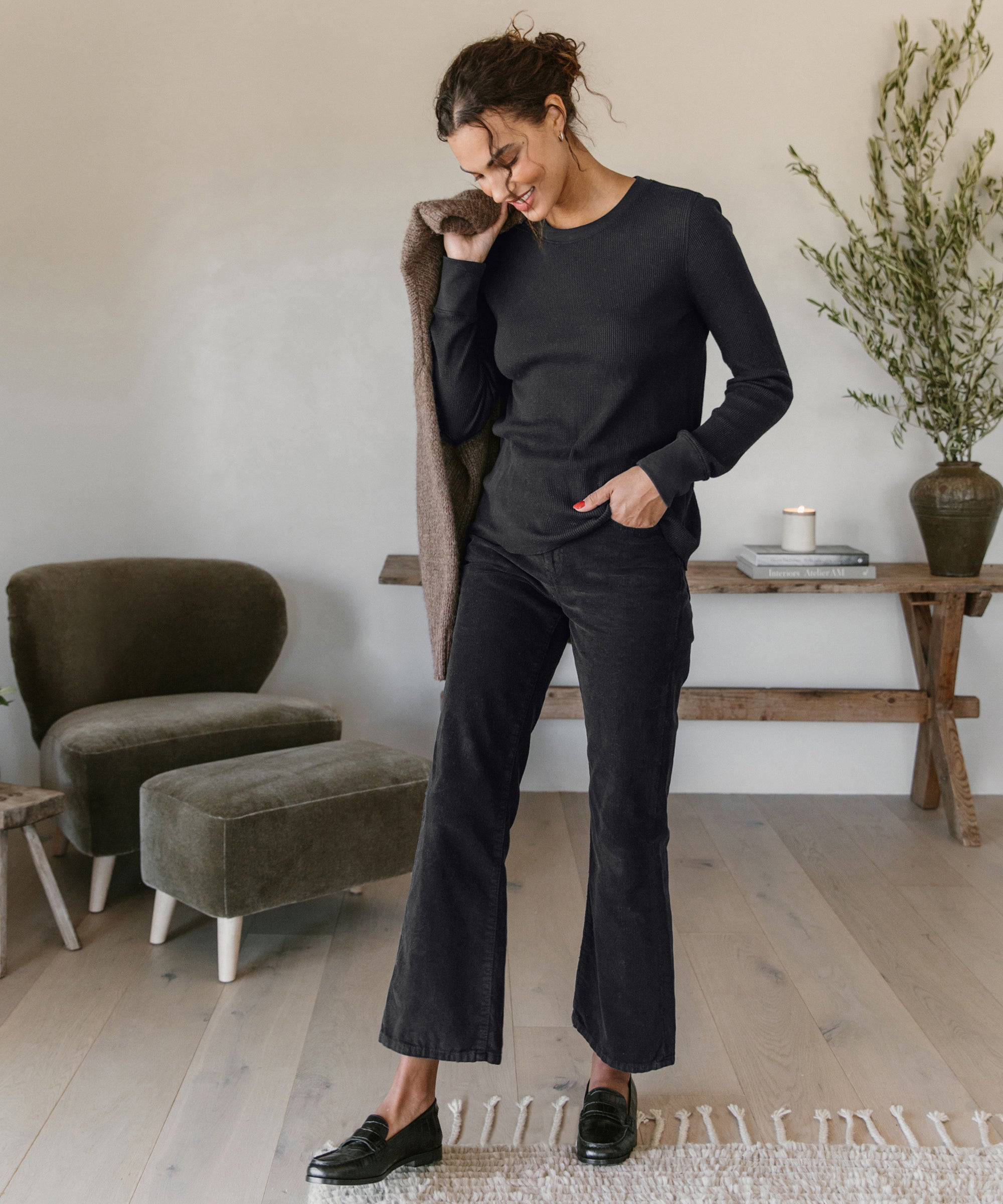 Loose Flare Pant